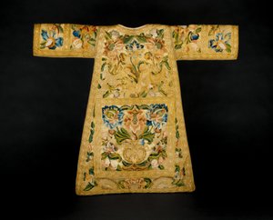 执事的Dalmatic（外衣），约1730年（纺织）。 作者 墨西哥学校