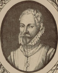 作曲家罗兰·德·拉苏斯（Roland de Lassus）1532-1594的肖像。