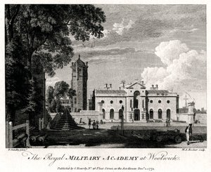 伦敦伍尔维奇皇家军事学院，1775年
