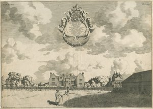 宾利·霍尔（Bentley Hall）：铜版雕刻，编号[1653-1686] 作者 迈克尔·伯格斯