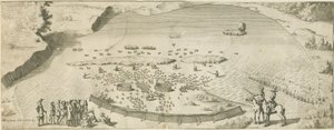 High Offley - Shebben Pool: 雕刻，nd [1653-1686] (打印) 作者 迈克尔·伯格斯