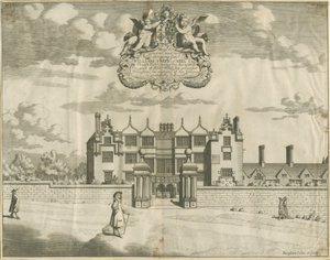 基尔·霍尔（Keele Hall）：铜版雕刻，编号[1653-1686] 作者 迈克尔·伯格斯