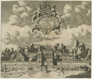桑顿庄园：雕刻，nd [1653-1686] (打印) 作者 迈克尔·伯格斯