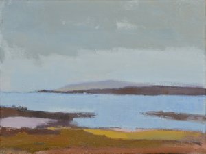 艾奥纳》，2017 年（亚麻布油画） 作者 迈克尔·G·克拉克