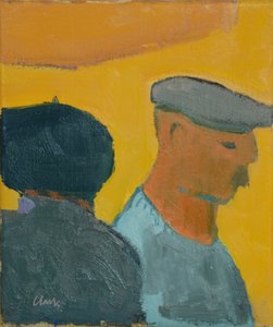 集市日，2017（亚麻布油画） 作者 迈克尔·G·克拉克