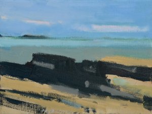 穆尔》，2017 年（亚麻布油画）