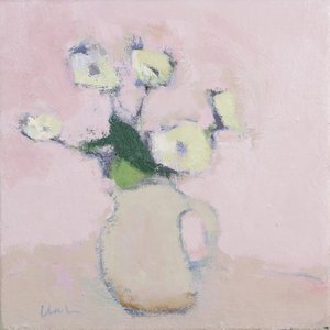 白海葵》，2016 年（亚麻布油画） 作者 迈克尔·G·克拉克