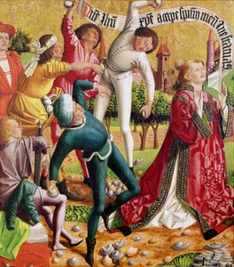 圣斯蒂芬的石头，来自圣斯蒂芬的祭坛画，1470年