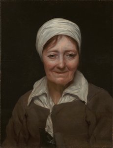 女人的头，约1654年（面板上的油） 作者 迈克尔·斯威特斯