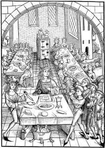 Schatzkammer，1490-1491年的书插图 作者 迈克尔·沃尔吉姆特