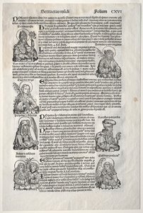 纽伦堡纪事报，1493年。