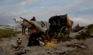 航行中休息 作者 Michal Pawel Gorstkin Wywiorski