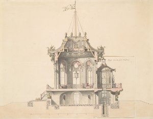 中国馆项目, n.d. 作者 米歇尔·巴泰勒米·哈松
