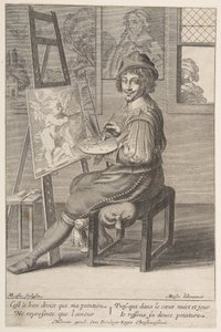 画架上的画家，1620-67年。