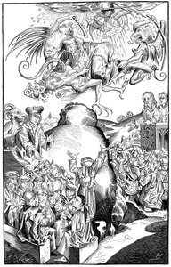 反基督者的统治，1493年 作者 米歇尔·沃尔格穆特