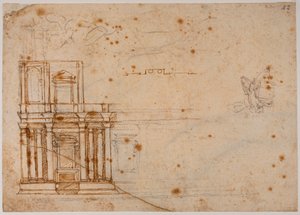 建筑研究和诗歌片段 作者 米开朗基罗（Michelangelo Buonarroti）
