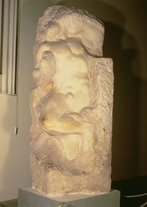 唤醒奴隶，c.1520-23（大理石）