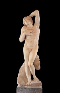 俘虏，被称为垂死的奴隶 作者 米开朗基罗（Michelangelo Buonarroti）