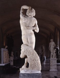 俘虏，被称为垂死的奴隶 作者 米开朗基罗（Michelangelo Buonarroti）