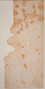 新圣器室的柱基剖面图 作者 米开朗基罗（Michelangelo Buonarroti）