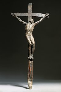 基督，好贼和坏贼被钉十字架 作者 米开朗基罗（Michelangelo Buonarroti）