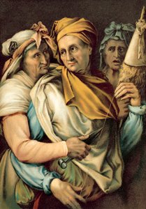 粒子（chromolitho） 作者 米开朗基罗（Michelangelo Buonarroti）