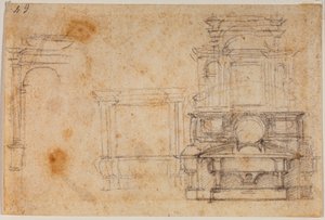 新圣器室墓碑研究 作者 米开朗基罗（Michelangelo Buonarroti）