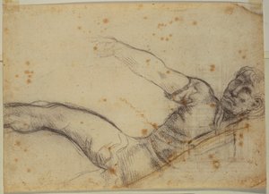 研究非雕刻人物和碑文 作者 米开朗基罗（Michelangelo Buonarroti）