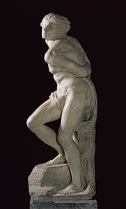 叛逆的奴隶，1513-15年 作者 米开朗基罗（Michelangelo Buonarroti）