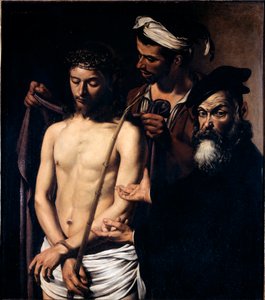 米开朗基罗-梅里西(Michelangelo Merisi detto Caravaggio)的画作《Ecce homo》(大篷车) 作者 米开朗基罗·梅里西·达·卡拉瓦乔