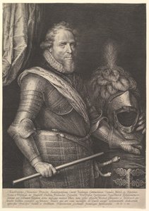 奥兰治的莫里斯亲王，1608年。 作者 米歇尔·詹斯·范·米耶维德（Michiel Jansz van Miereveld）