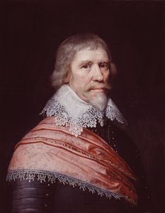 爱德华·塞西尔爵士，温布尔登第一夫人，1631年 作者 米歇尔·詹斯（Michiel Jansz）。范·米耶维德