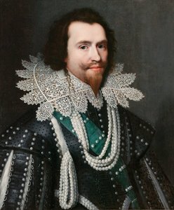 乔治·维利尔斯（George Villiers），白金汉第一公爵1592-1628，1625-1626年 作者 米歇尔·詹斯·范·米耶维尔特