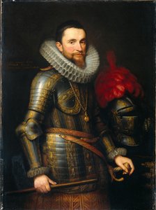 安布罗西奥-斯皮诺拉1569-1630年的画像，1609年 作者 米歇尔·詹斯·范·米耶维尔特