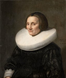 卡西莉亚·范·贝尔斯泰因 (1589-1661) 的肖像 作者 米歇尔·詹斯·范·米耶维尔特