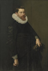 绅士的肖像》（Portrait of a Gentleman 作者 米歇尔·詹斯·范·米耶维尔特