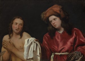 穿裸衣服，约。 1661年。