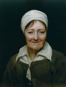 女人的头，约1654年