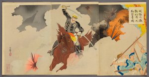 松崎大尉在松湾大战中英勇作战（《精武门之战》，松崎大尉风云录）