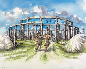 Woodhenge, 约公元前25世纪, 约1990-2010年