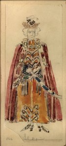 PI Tschaikovski为歌剧Mazepa设计的服装 作者 米哈伊尔·亚历山德罗维奇·弗鲁贝尔