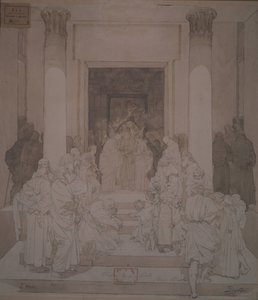 约瑟夫和玛丽的订婚 作者 米哈伊尔·亚历山德罗维奇·弗鲁贝尔