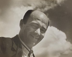 El Lissitzky在莫斯科，1932年。 作者 米哈伊尔·格里戈里耶维奇·普列希纳