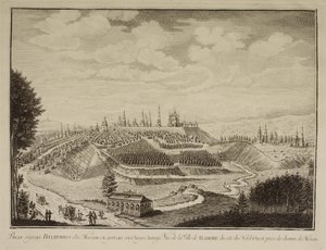 弗拉基米尔镇的景色，1769年 作者 米哈伊尔（Mikhail Ivanovich Makhaev）