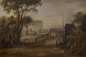 1799年在圣彼得堡Tsarinas草地换岗