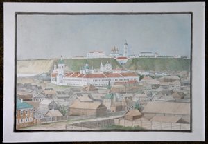 托博尔斯克景观，1850年代