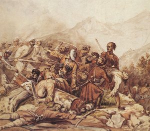 瓦列里克河战役，1840年7月11日，1840年