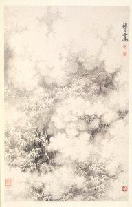 龙在云层中，1788年。