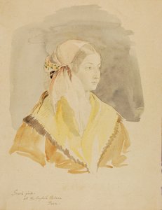 佩拉英国宫的希腊女孩