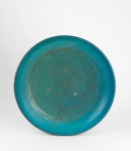 菜（绿松石釉的粗陶器）